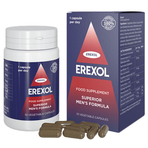 Erexol capsule: recensioni, opinioni, prezzo, farmacia