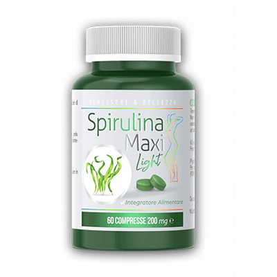 Spirulina Maxi Light compresse recensioni, opinioni, prezzo, ingredienti, cosa serve, farmacia Italia